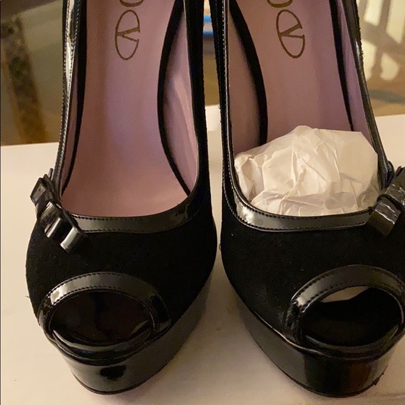 RED Valentino -Peep Toe Pumps - Picture 4 of 5